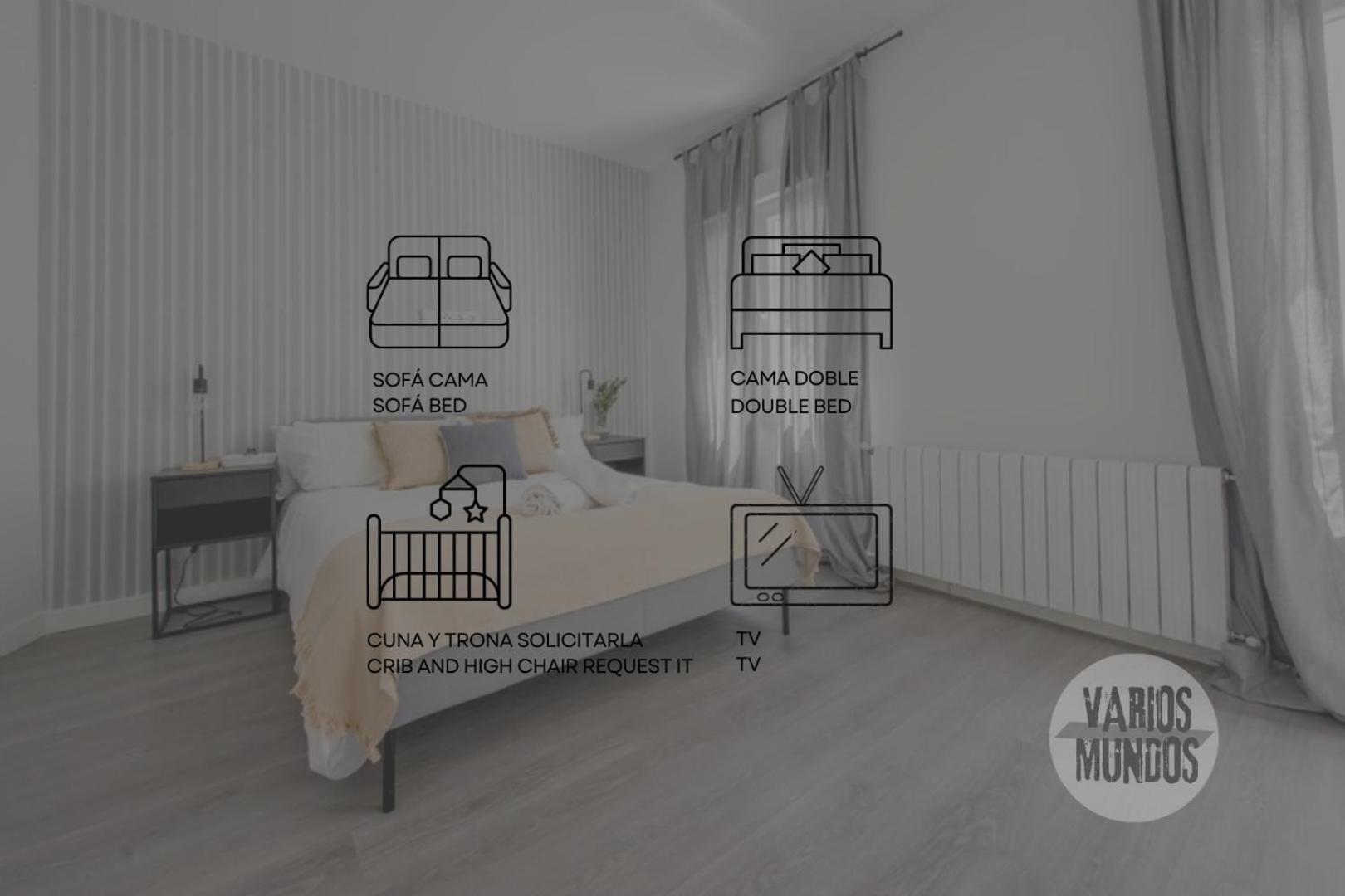 Excuisite New Apt En Gran Via Para 5Pax E2 Мадрид Экстерьер фото